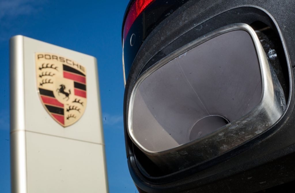 Auch Porsche SE hat unter dem Abgasskandal zu leiden. (Symbolfoto) Foto: dpa
