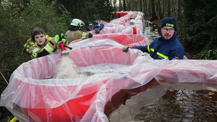 Hochwasser in Niedersachsen: Mehr  Helfer aus Baden-Württemberg stehen im Notfall bereit