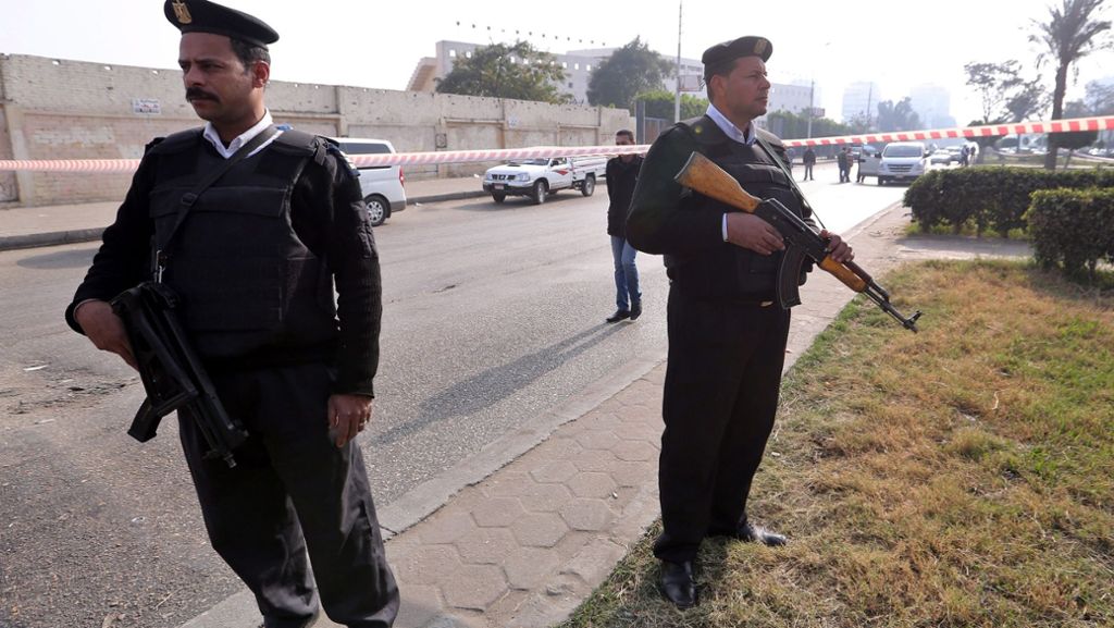 Kairo: Sechs Polizisten bei Bombenanschlag getötet