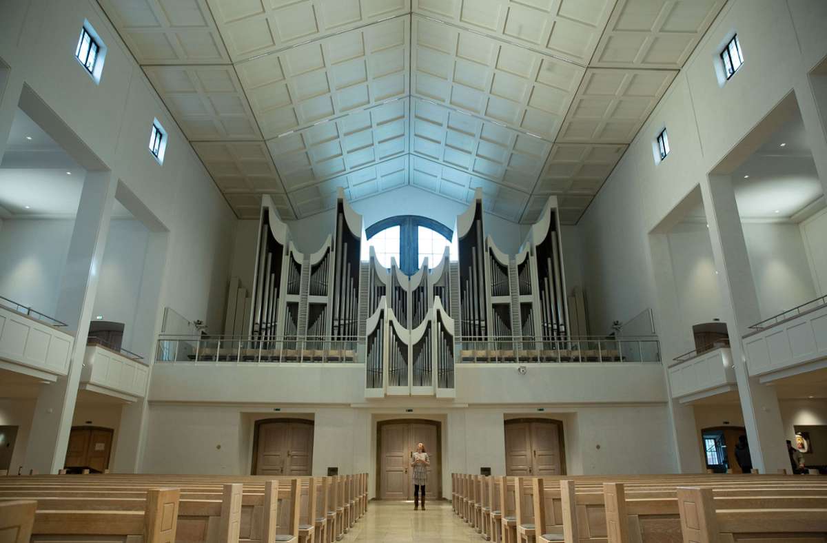 Ein Blick auf die imposanten Orgeln