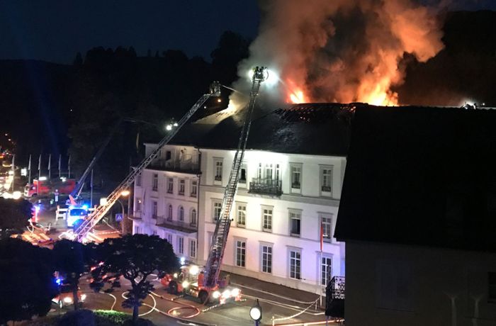 „Badischer Hof“ in Baden-Baden: Ermittlungen nach Brand in Luxushotel vorläufig eingestellt