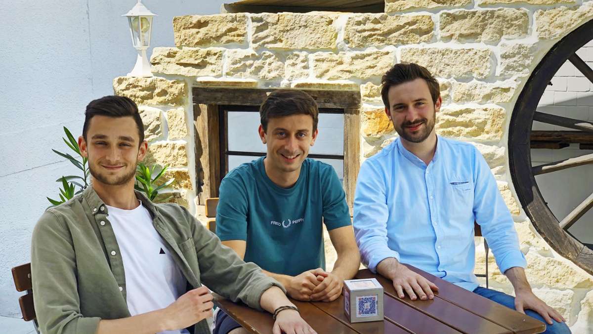 Start-up aus Leinfelden: Gäste sollen beim  Restaurant-Besuch digital  bestellen