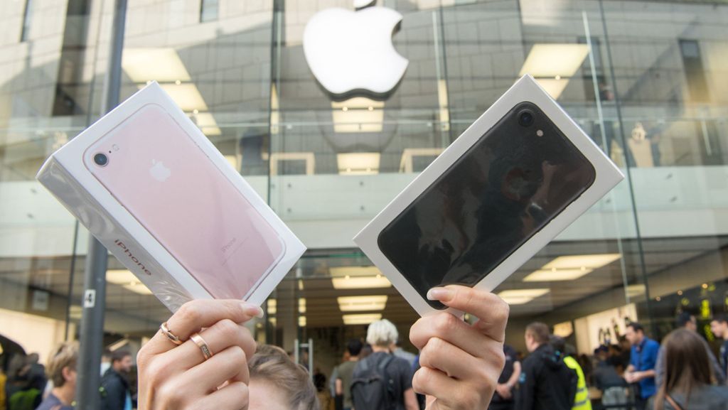 Cupertino: iPhone 7 beschert Apple ein Rekordquartal