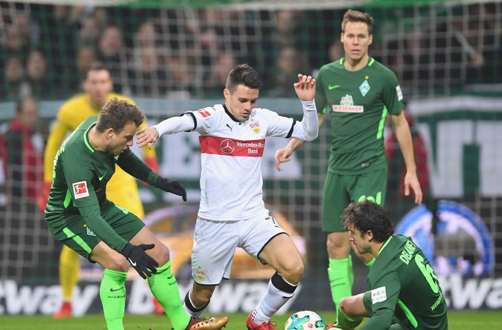 Ein 0:1 in Bremen war der Anfang einer Misere. Der VfB gewann kein Spiel mehr im Jahr 2017.