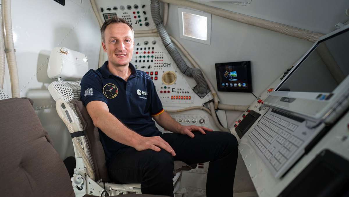 Deutscher Astronaut: So testet ein Astronaut Fitnessanzüge