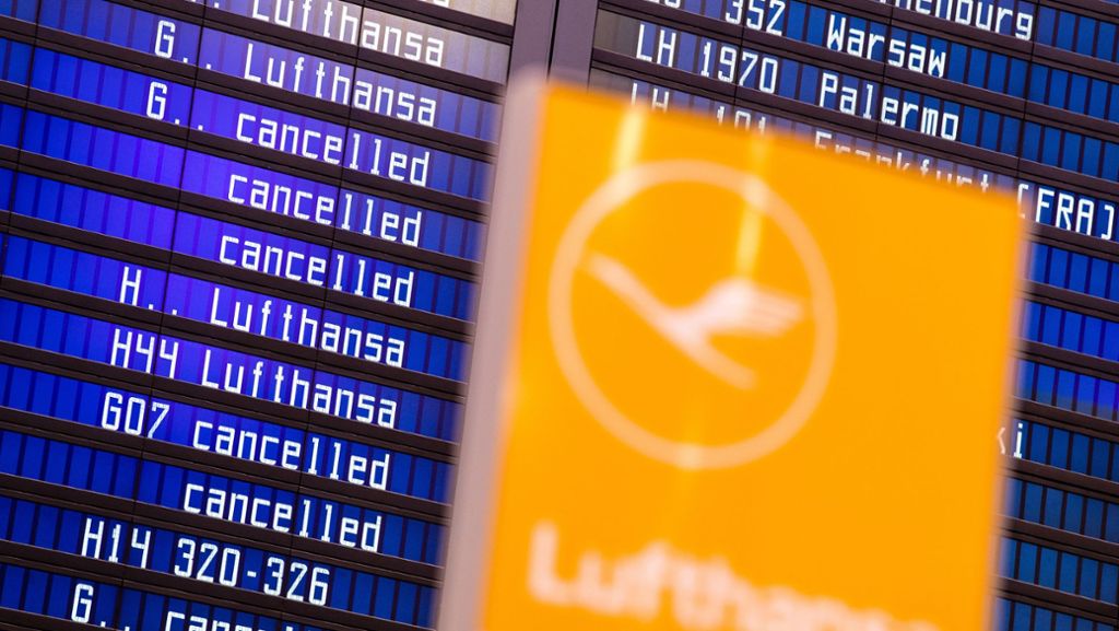 Lufthansa: Keine Flugausfälle wegen der Streiks in Großküchen
