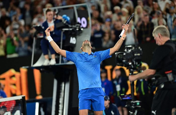 Australian Open: Novak  Djokovic siegt und schreibt weiter Tennis-Geschichte