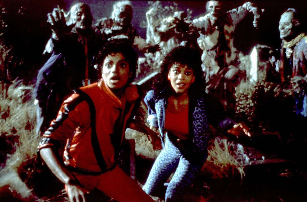 Michael Jackson und Ola Ray in „Thriller“ (1983)