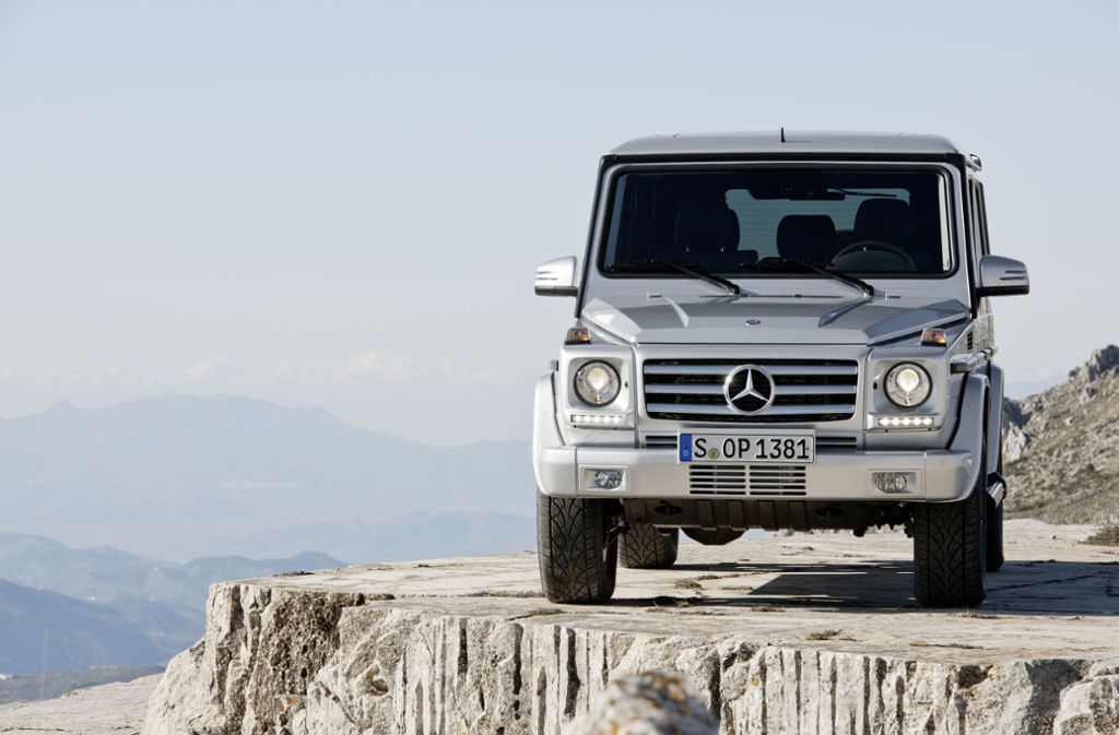 Die G-Klasse von Mercedes-Benz ist wie schon oft spitze bei den großen Geländewagen.