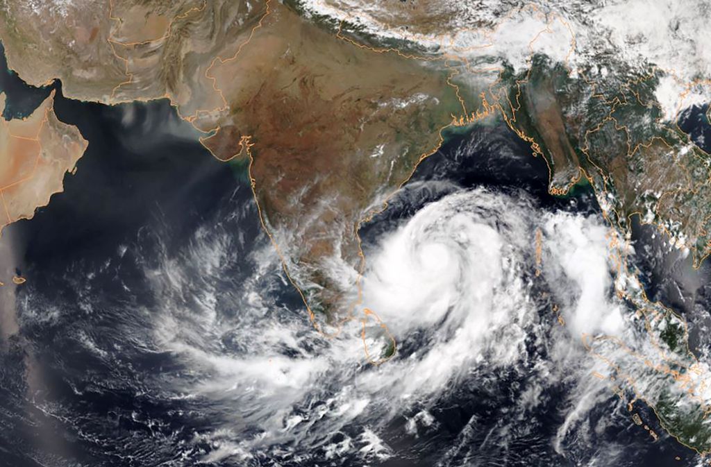 Tropische Wirbelstürme sind im Golf von Bengalen keine Seltenheit, vor allem zwischen April und November.