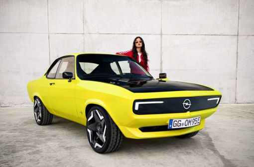 Für den Manta Gse ElektroMOD hat Opel viel positives Feedback bekommen. Foto: Opel