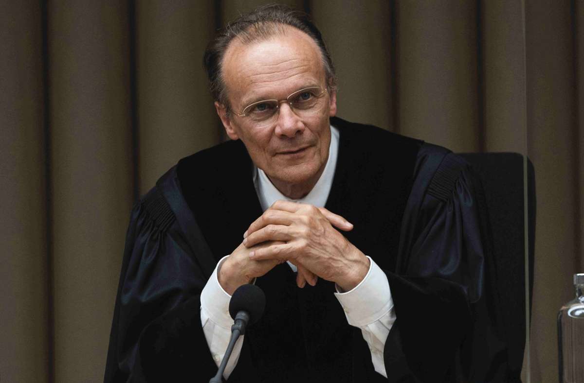 Der Vorsitzende Richter Hans-Walter Klein (Edgar Selge)