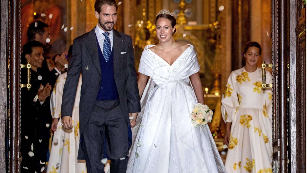 Hochzeit von Prinz Philippos und Nina Flohr: Europas Hochadel trifft sich in Athen