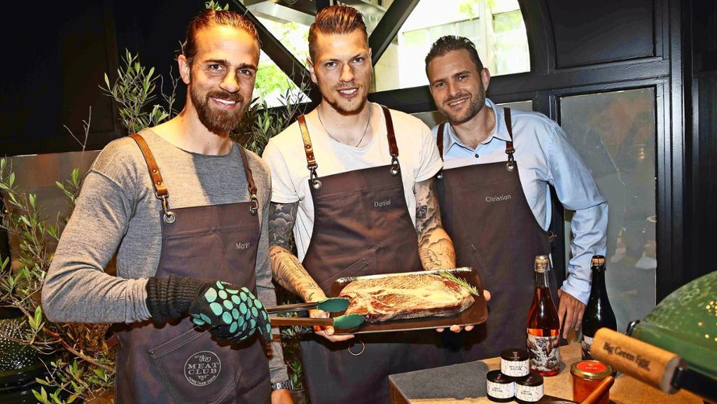 VfB-Spieler Ginczek eröffnet Fleischladen: Meat Club der Fußball-Profis soll etwas Besonderes sein