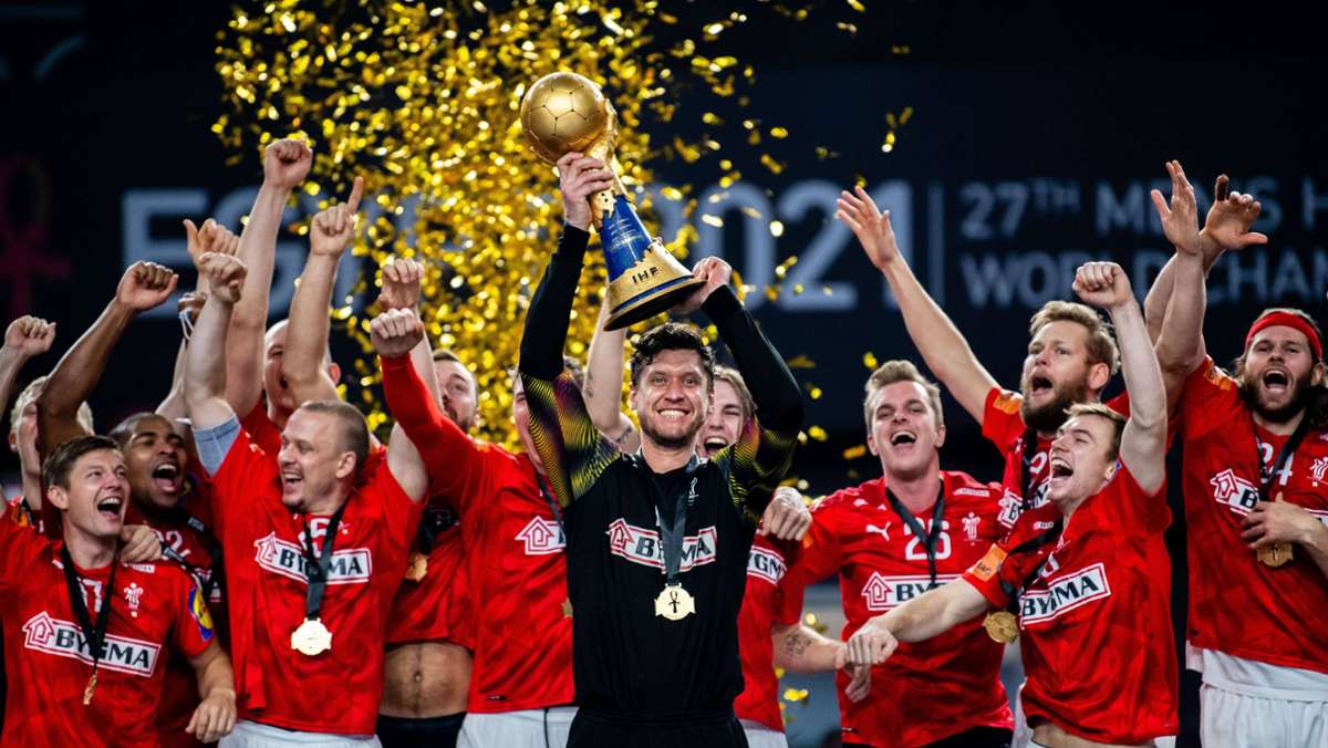 Endspielsieg gegen Schweden: Dänemarks Handballer  feiern  Titel bei der XXL-WM