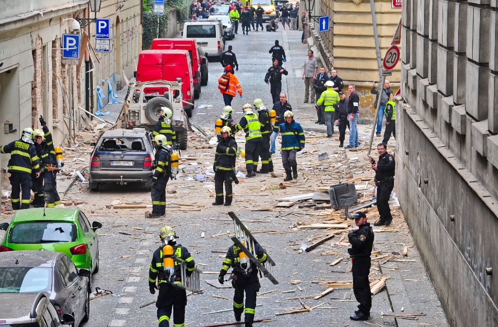 In Prag hat es eine schwere Explosion gegeben.