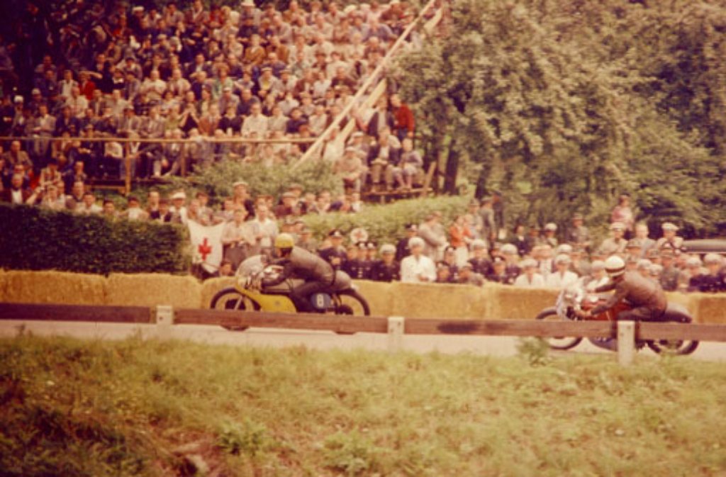 1960 GP von Deutschland für Motorräder: Raymond Bogaerdt auf Norton 500 Manx
