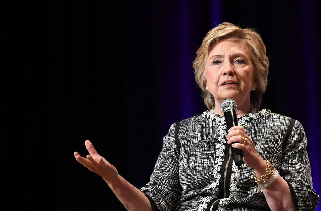 Clinton kündigte in dem Interview an, weiter ihre politische Meinung zu sagen. Foto: AFP