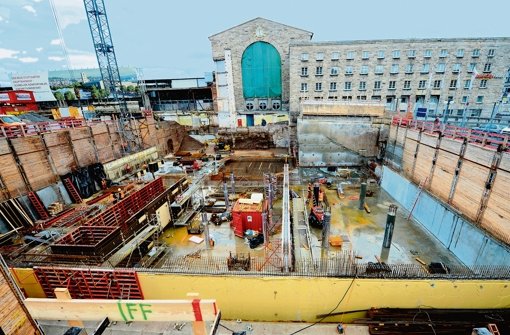 Der Rohbau des unterirdischen Technikgebäudes wird Ende des Jahres fertig – und damit später als ursprünglich geplant. Foto: dpa
