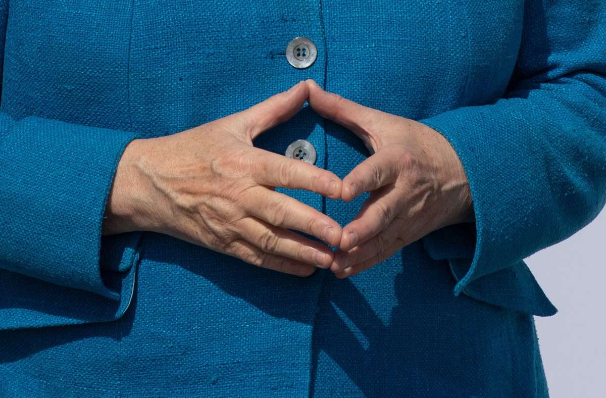 Angela Merkels Markenzeichen: Bedeutung der Rauten-Geste