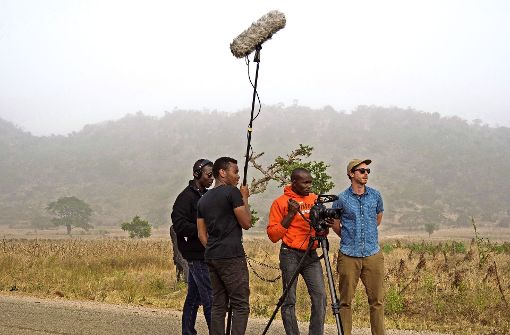 Johannes Preuss dreht schon seine nächste Dokumentation: Diesmal geht es um die Filmbranche in Nigeria. Weitere Bilder zu „Galamsey“ und anderen Gewinnern von Studentenoscars an der Filmakademie finden Sie in unserer Bildergalerie. Foto: privat