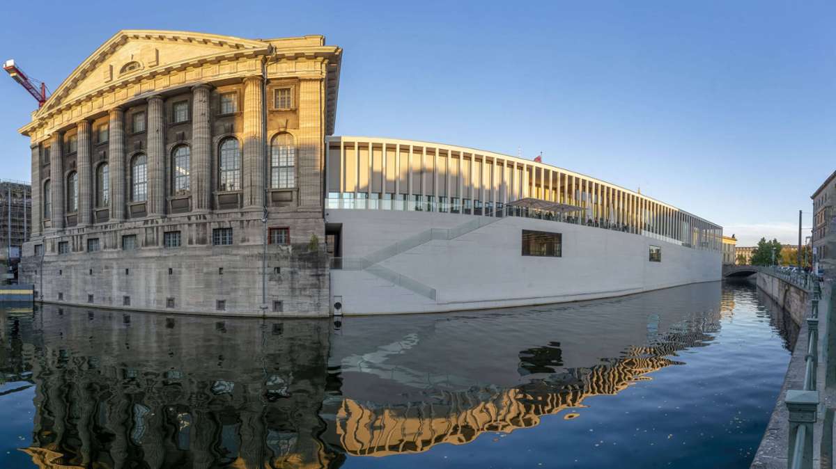 Pergamonmuseum , James-Simon-Galerie, von Architekt David Chipperfield, auf der Museumsinsel, Berlin