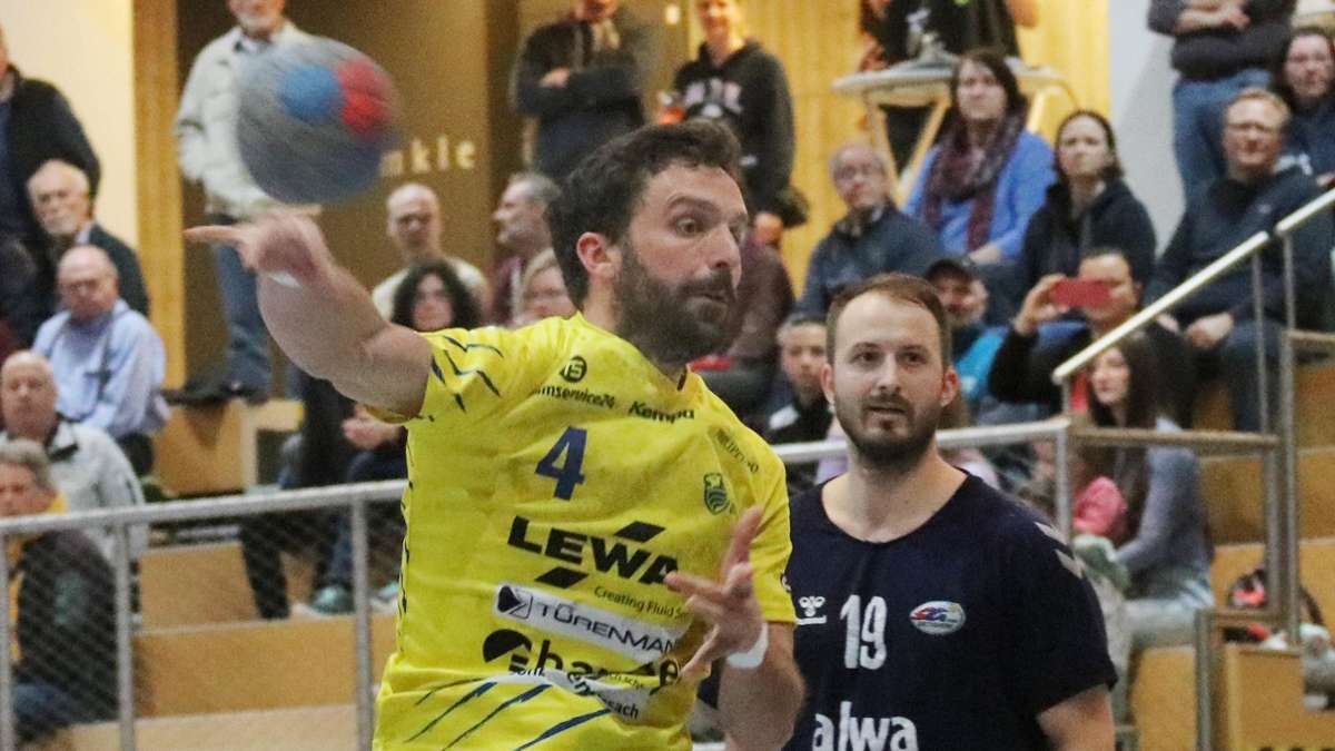 Handball Württembergliga: Andreas Binder – der  Kapitän als Unglücksrabe