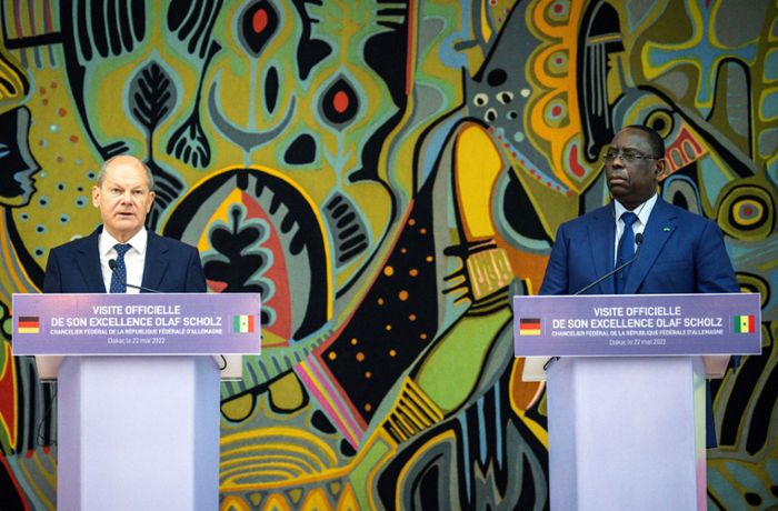 Olaf Scholz im Senegal: Kanzler umwirbt afrikanische Staaten