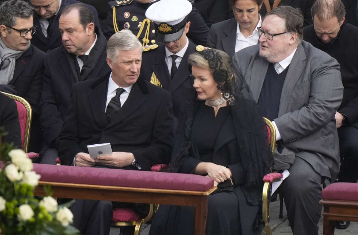 Belgiens König Philippe und Königin Mathilde