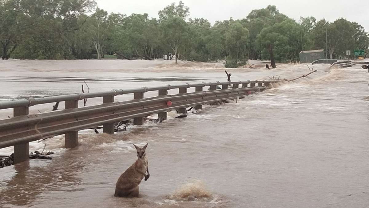 Australien: Jahrhundertflut in Kimberley-Region