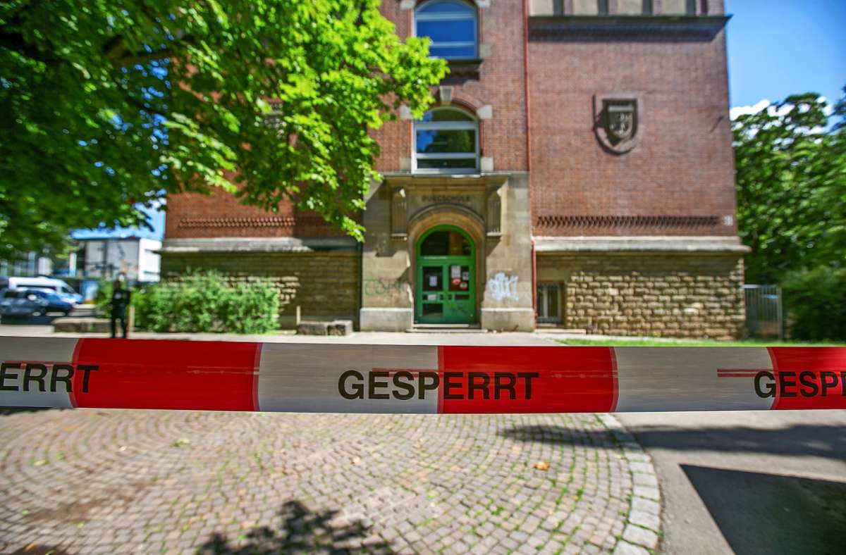 In der Esslinger Katharinenschule wurden ein Kind und eine Betreuerin bei einem Messerangriff verletzt. Foto: Roberto Bulgrin