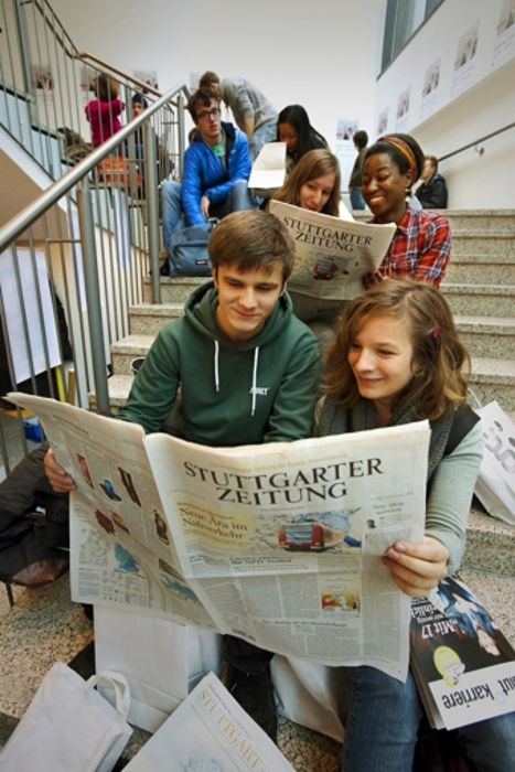 Neue Runde im Zeitungsprojekt: Junge Zeitungsleser haben die Nase vorn