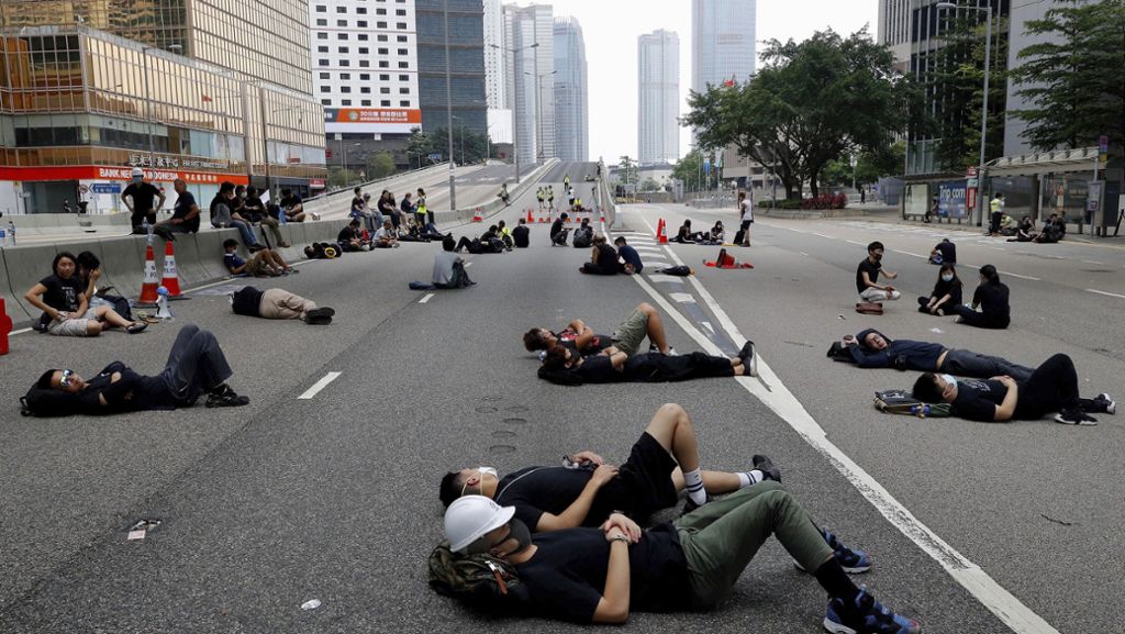 Demos gegen  Auslieferungen an China: Proteste in Hongkong gehen weiter