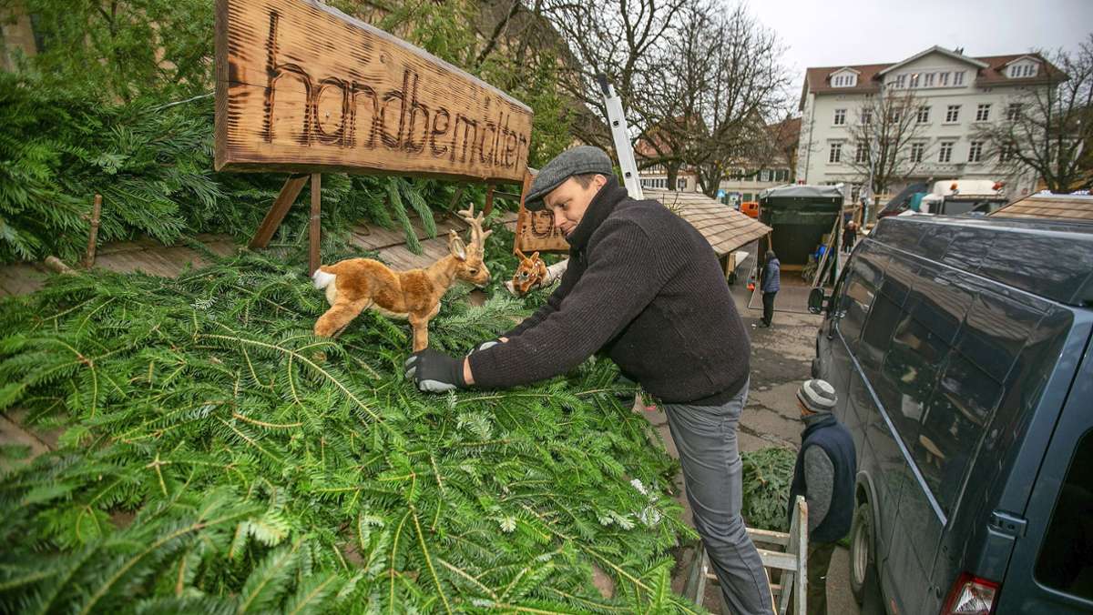 Esslinger Weihnachtsmarkt: Bangen um den Budenzauber