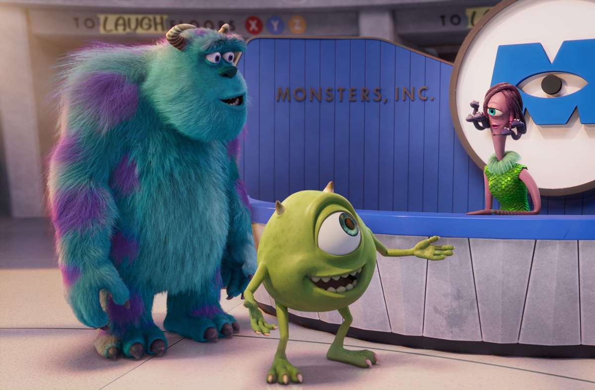 Szenenbild aus der Animationsserie „Monster bei der Arbeit“ - zu sehen beim Streamingdienst Disney+
