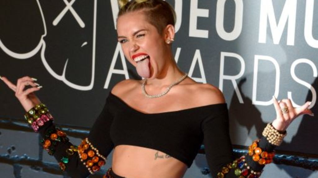 MTV Music Awards: Miley Cyrus sorgt für einen Skandal