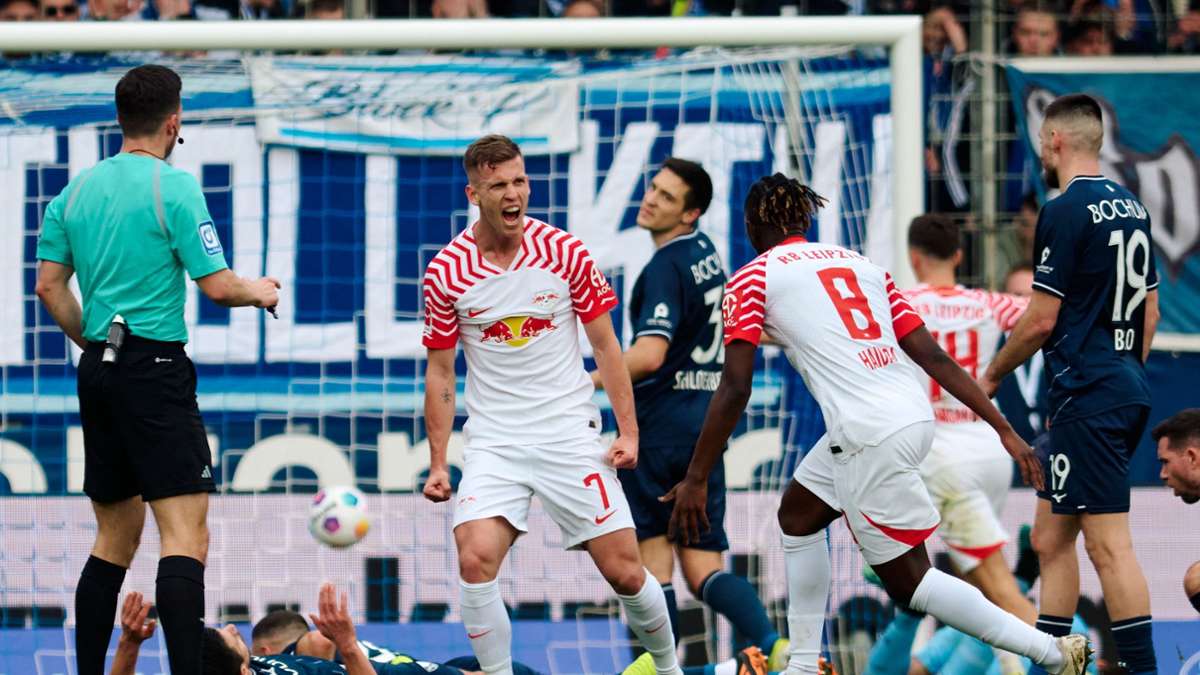 24. Spieltag: Leipzig sammelt Selbstvertrauen: 4:1 in Bochum