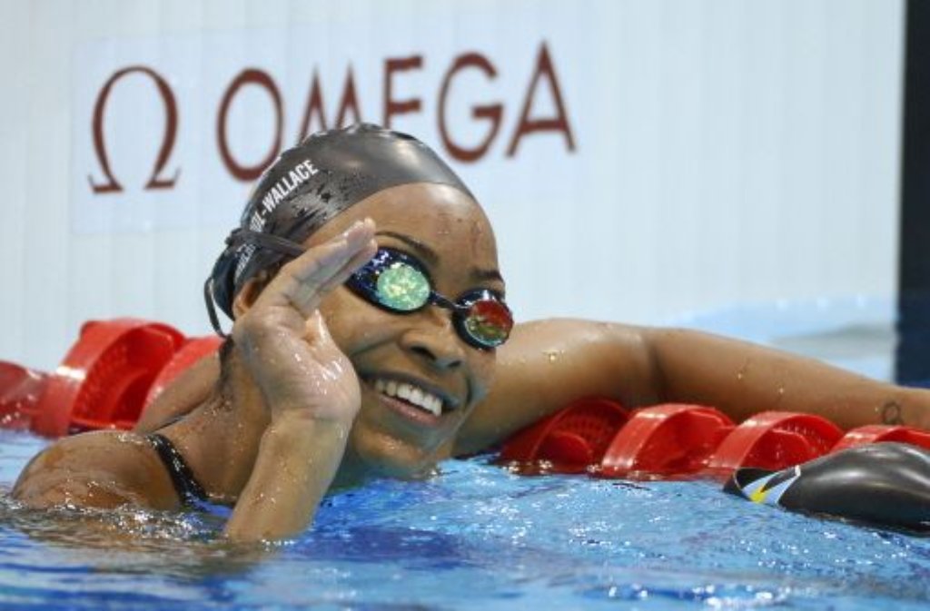 Schwimmerin Arianna Vanderpool-Wallace (Bahamas)