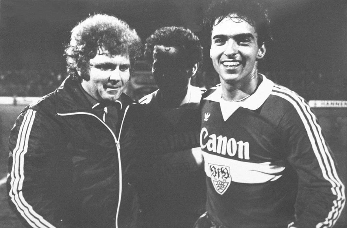 1980 kam er zum nach Stuttgart zurück. Mit der Mannschaft um Star Hansi Müller errang Sundermann den dritten Platz in der Meisterschaft, stand im DFB-Pokal-Viertelfinale und im Achtelfinale des UEFA-Cups.
