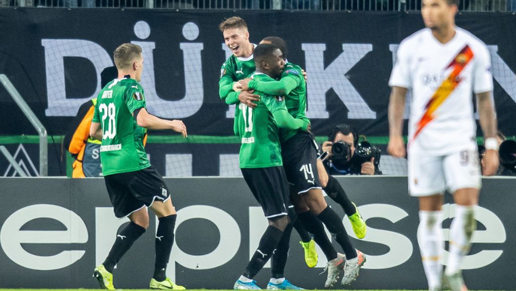Europa League: Ekstase in Gladbach, Pleite für  Wolfsburg
