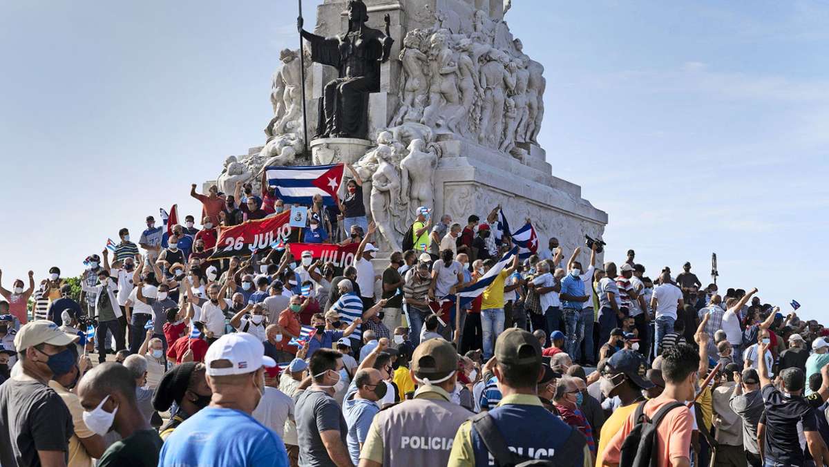 In Kuba regt sich Widerstand: Mit alten Methoden gegen neue Proteste