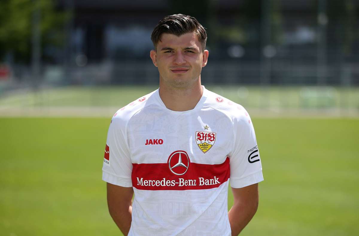 Antonis Aidonis, Position: Abwehr, Alter: 21, Größe: 1,84 Meter, beim VfB seit: 1. 7. 2018. Vertrag bis 30. Juni 2023.