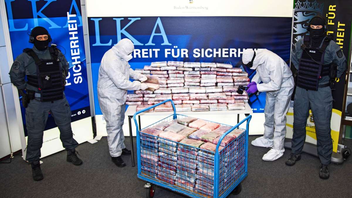 Kokain zwischen Bananen: Größter Drogenfund aller Zeiten in Baden-Württemberg
