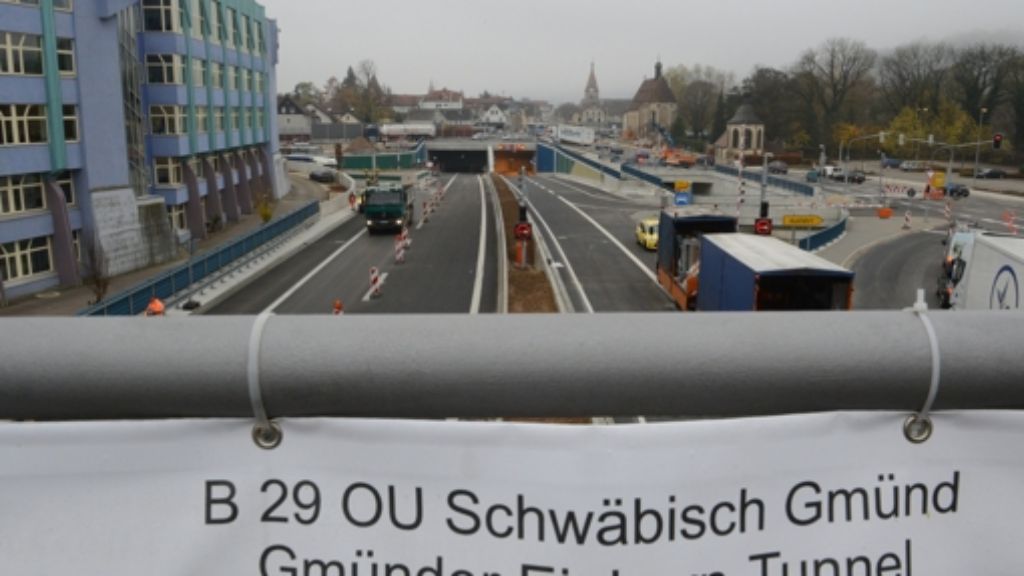 Schwäbisch Gmünd: Einhorn-Tunnel wird eingeweiht