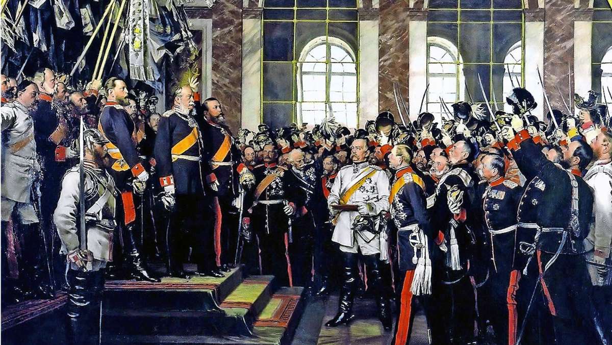  Der Triumph über Frankreich im Jahr 1870 ermöglicht die Gründung des Deutschen Reichs. Gleichzeitig verschwindet das Preußen Kants und Hegels hinter dem Preußen der schnarrenden Leutnants und Monokelträger. 
