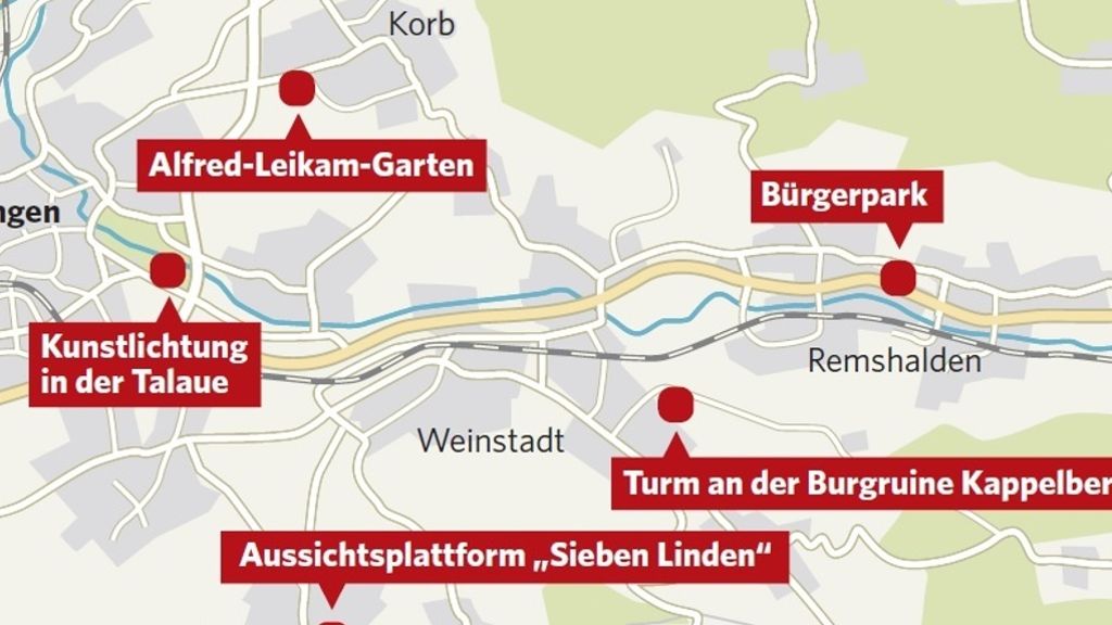 Remstalgartenschau im Jahr 2019: Gartenschauprojekte werden festgezurrt