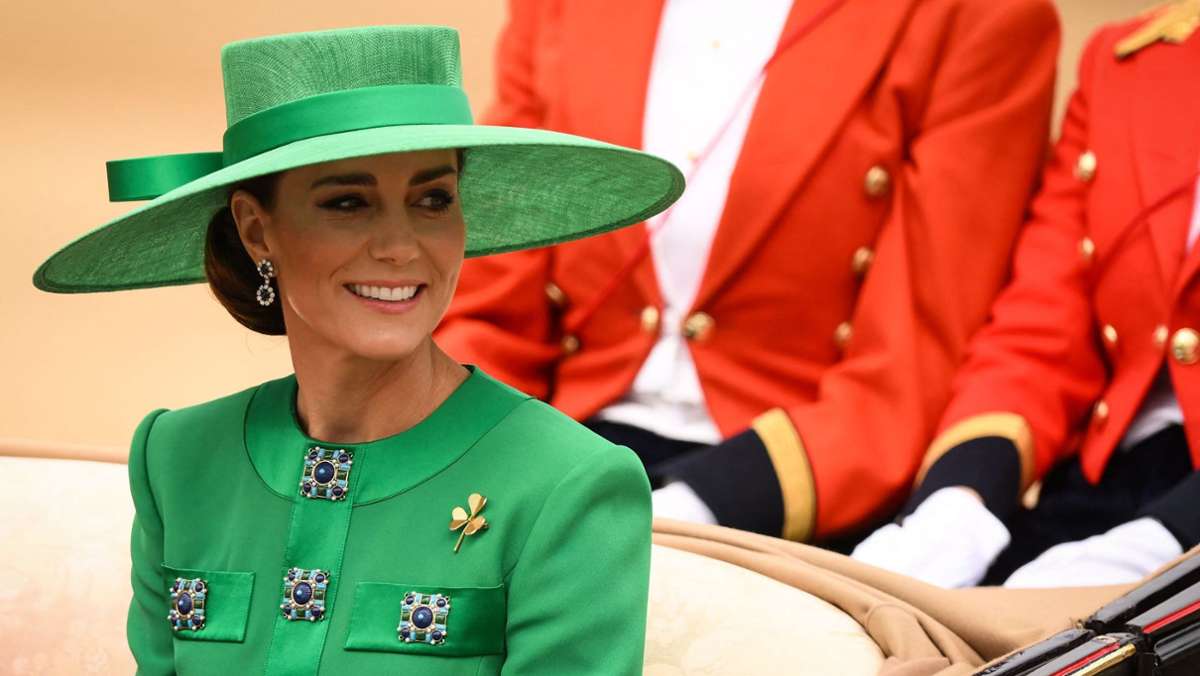 Prinzessin Kate: Deshalb trug sie bei „Trooping the Colour“ Grün