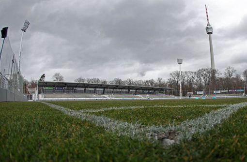 Die Stuttgarter Kickers konnten in diesem Jahr noch kein Heimspiel im Gazi-Stadion auf der Waldau austragen. Foto: imago images/Sportfoto Rudel