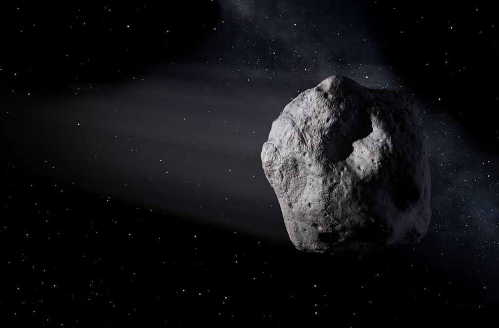 Bleibt nur die Lösung, den Asteroiden von seiner Bahn abzulenken.