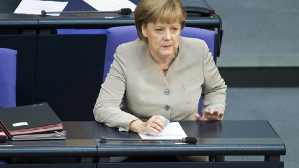 Krause-Burger-Kolumne: Angela Merkel durfte keine Schwäche zeigen